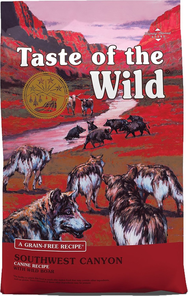 Taste Of The Wild pienso para perros con Jabali 12,2 kg Southwest canyon 