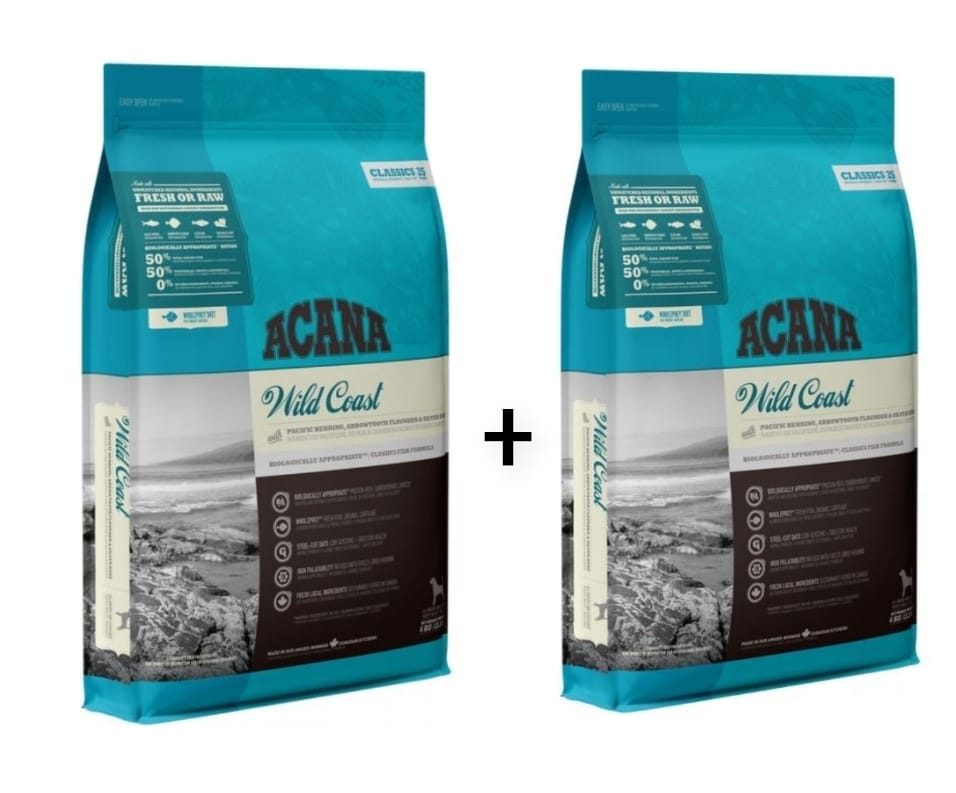 PROMO Acana Classic Wild Coast 9.7Kg × 2