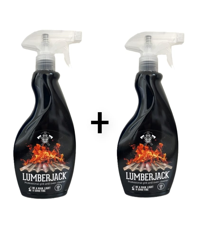 PROMO Desengrasante profesional parrillas Carbon Lumberjack 500ml x 2